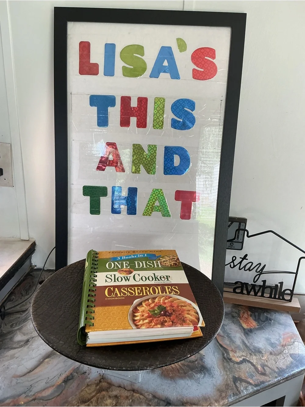 One Dish Slow Cooker Casseroles 3-in-1 Cookbook Spiral Bound 💞